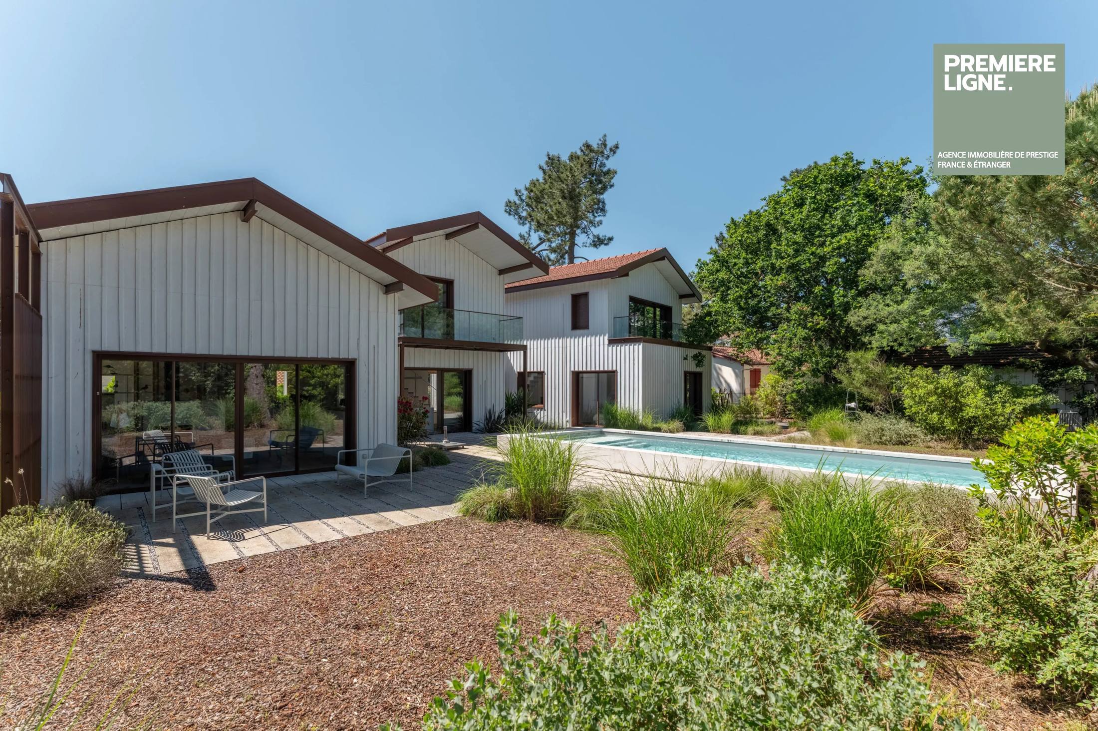 Le Canon - villa d'architecte avec aperçu Bassin — photo 1