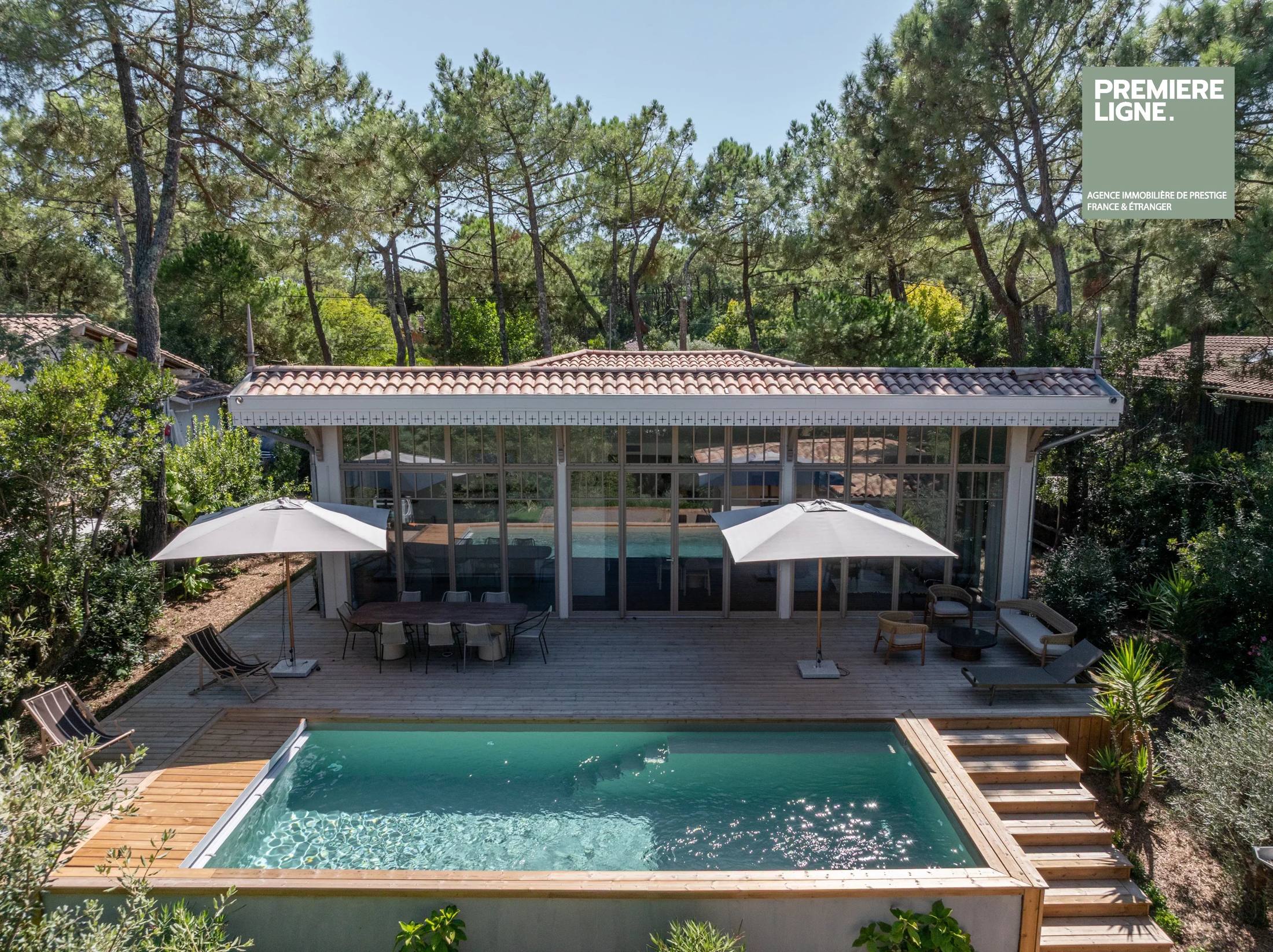 Cap Ferret océan - villa de charme avec piscine et dépendance — photo 1