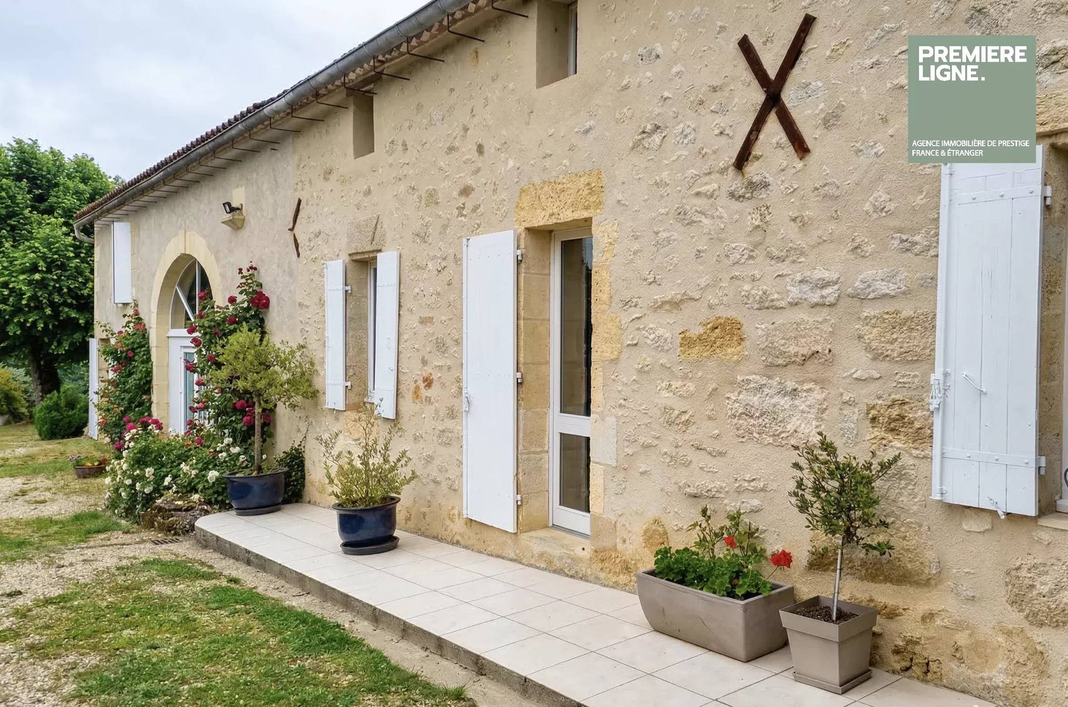 Propriété en pierre de 650 m² avec gîtes et piscine – Entre-deux-Mers — photo 2