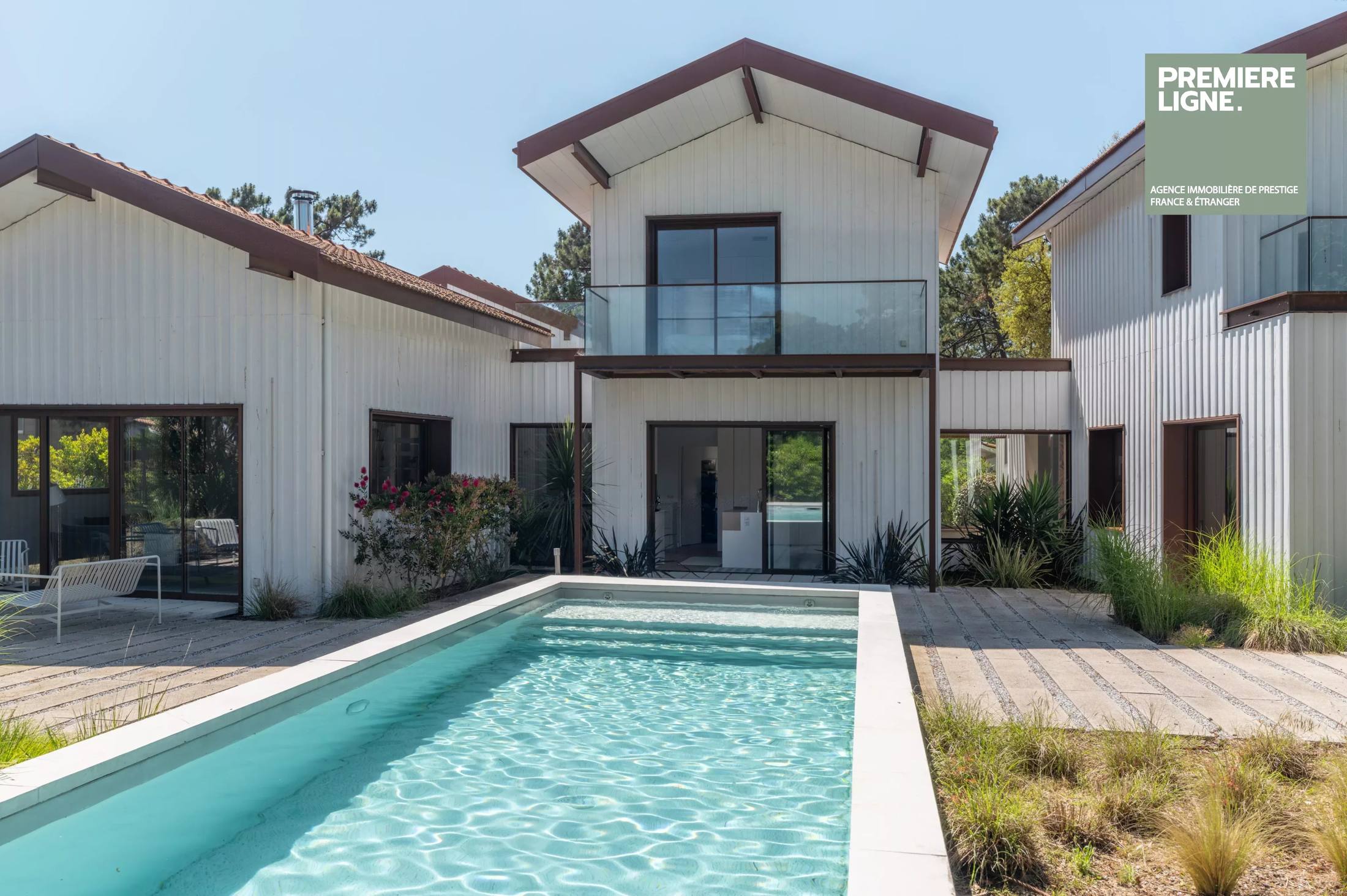 Le Canon - villa d'architecte avec aperçu Bassin — photo 2