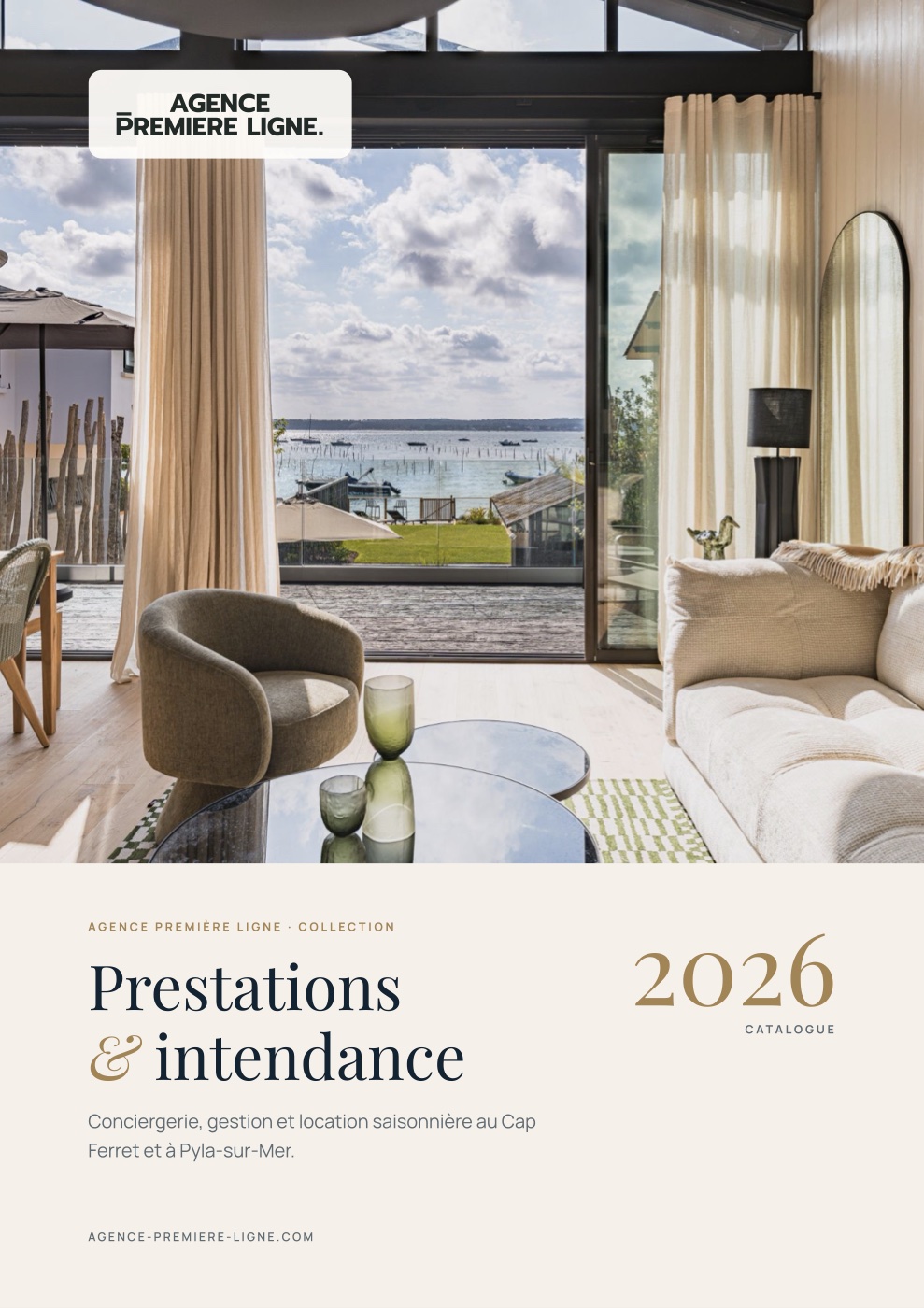 Couverture du catalogue Prestations & Intendance 2026